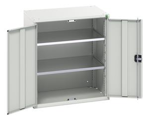 Bott Verso Drawer Cabinets 800 x 550  Tool Storage for garages and workshops Verso 800Wx550Dx900H 2 Shelf Cupboard